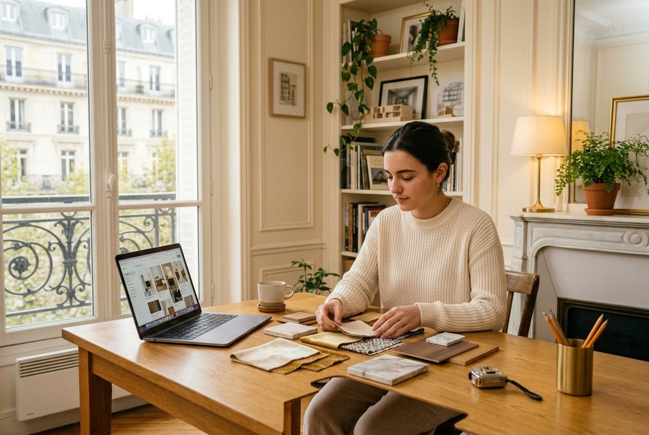 Devenir architecte d’intérieur indépendant : statut, clients, premiers projets