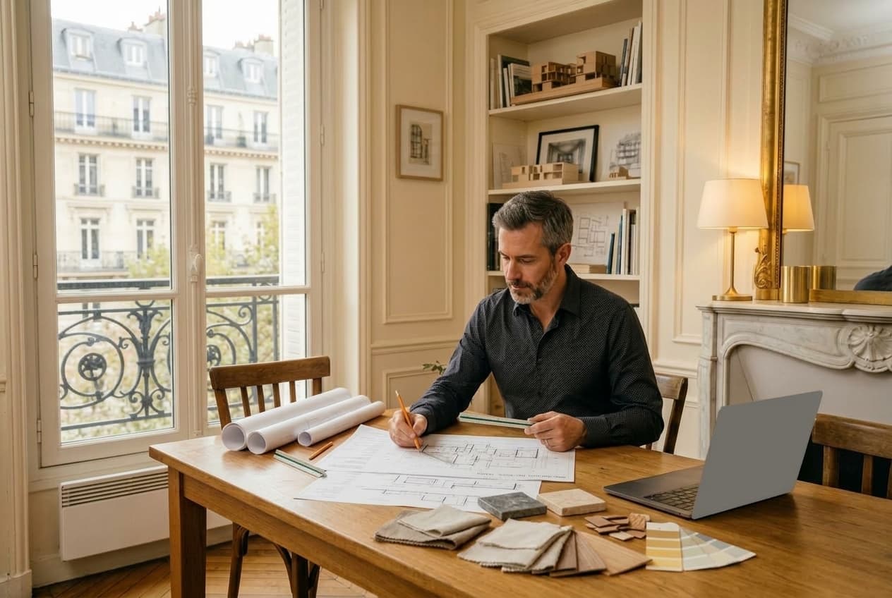 Reconversion à 40 ans en architecture d’intérieur : est-ce possible ?
