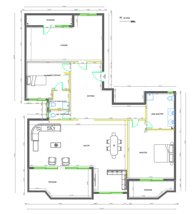 L'Appartement Moukadem — vue 3